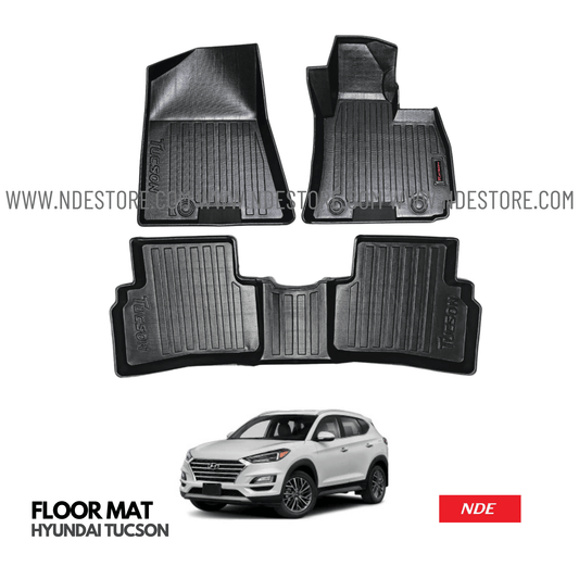 FLOOR MAT TPE STYLE PREMIUM QUALITY FOR HYUNDAI TUCSON - ndestore.com