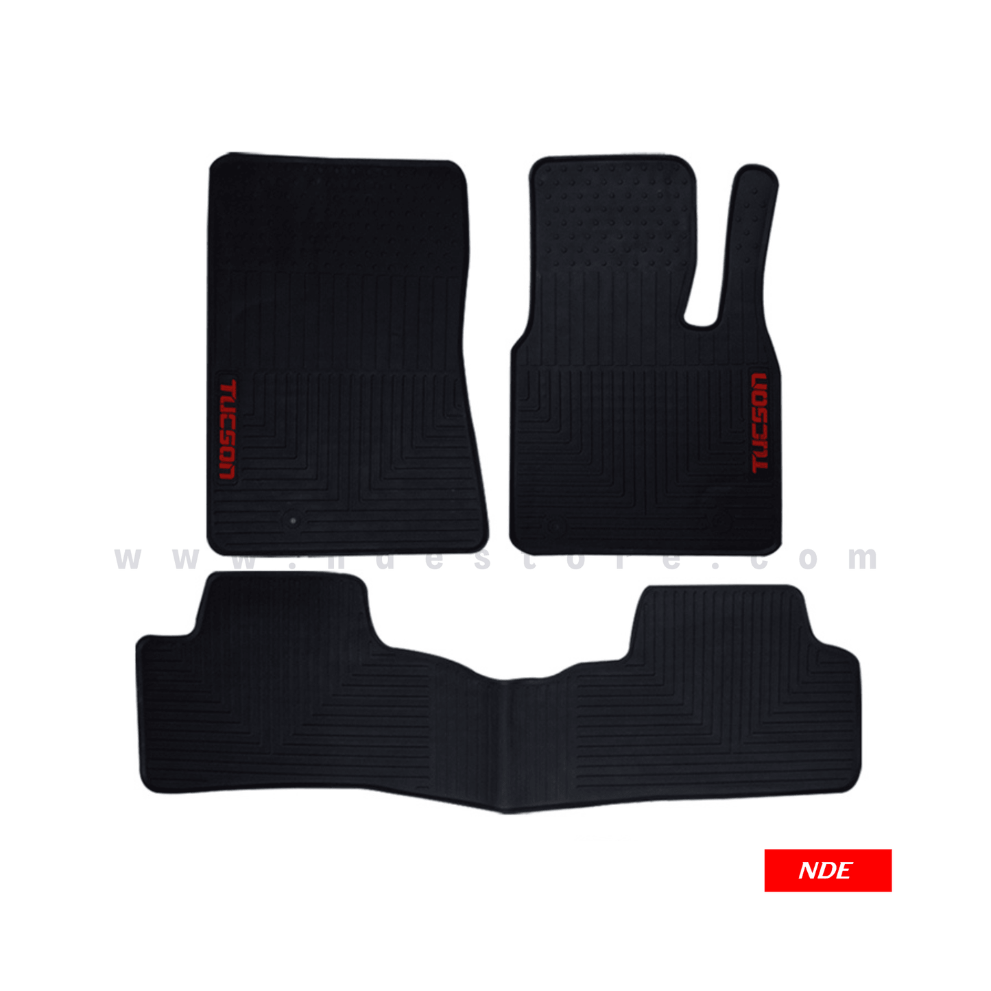 FLOOR MAT RUBBER / LATEX ANTI SLIP SILICONE FOR HYUNDAI TUCSON (IMPORTED) - ndestore.com