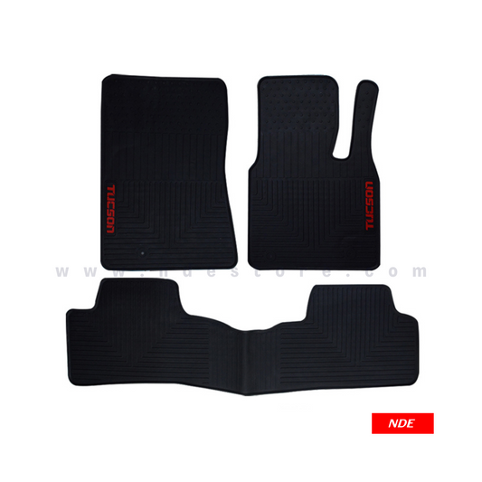 FLOOR MAT RUBBER / LATEX ANTI SLIP SILICONE FOR HYUNDAI TUCSON (IMPORTED)