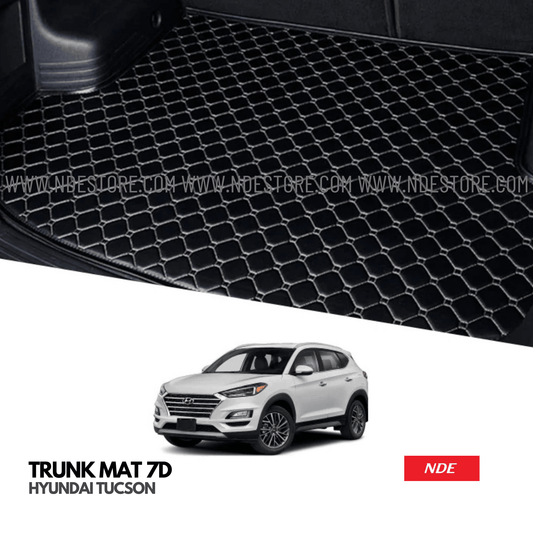 TRUNK FLOOR MAT 7D STYLE FOR HYUNDAI TUCSON (2018-2024) - ndestore.com