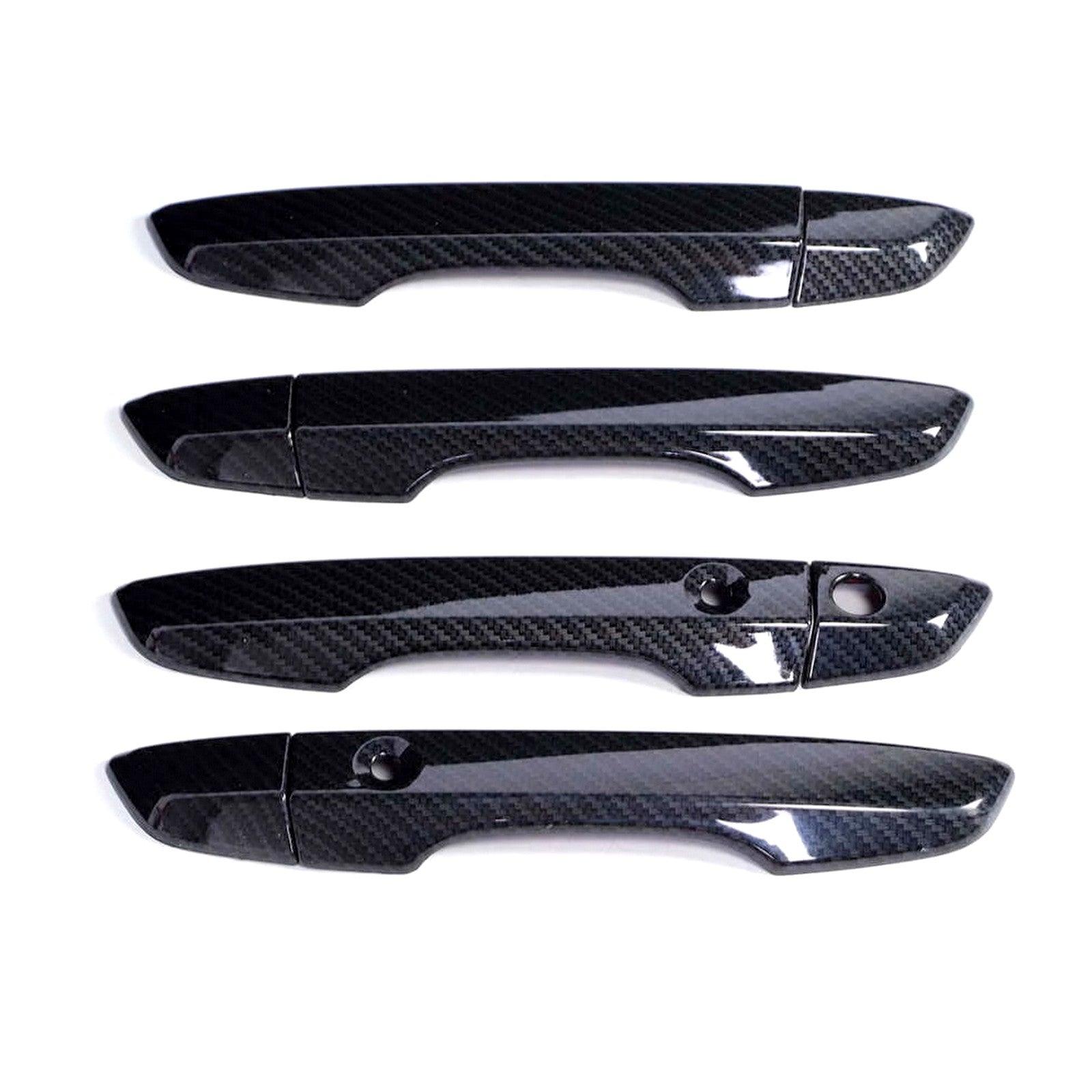 DOOR HANDLE COVER CARBON FIBER FOR HONDA CIVIC (2016-2021) - ndestore.com