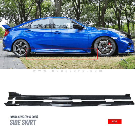 SIDE SKIRT LOWER DOOR PANNEL FOR HONDA CIVIC (2021-2024) - ndestore.com