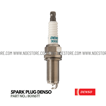 SPARK PLUG DENSO IRIDIUM TWIN TIP PART NO. IKH16TT - ndestore.com