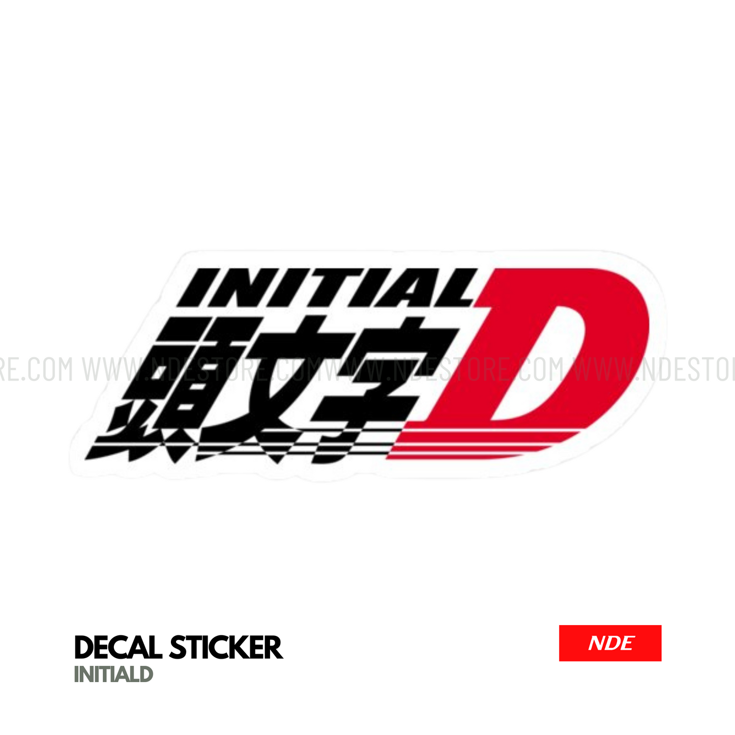 STICKER INITIAL D