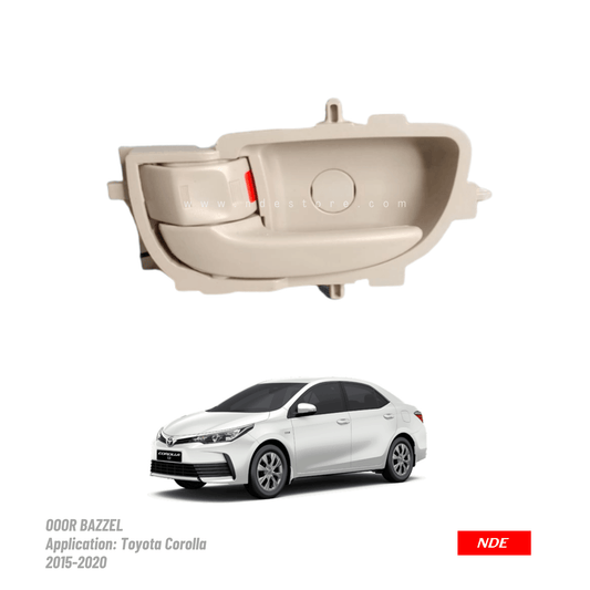 DOOR HANDLE INNER, DOOR BAZZEL FOR TOYOTA COROLLA (2018-2020) - ndestore.com