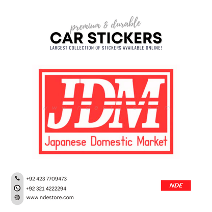 STICKER, JAPAN DOMESTIC MARKET (SKU 4222853)