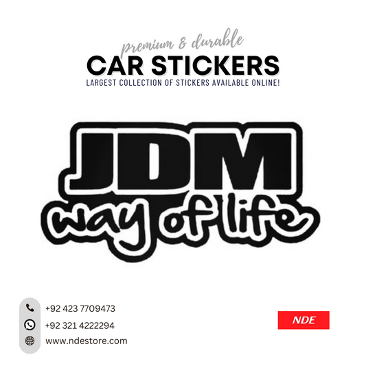 STICKER JDM WAY OF LIFE