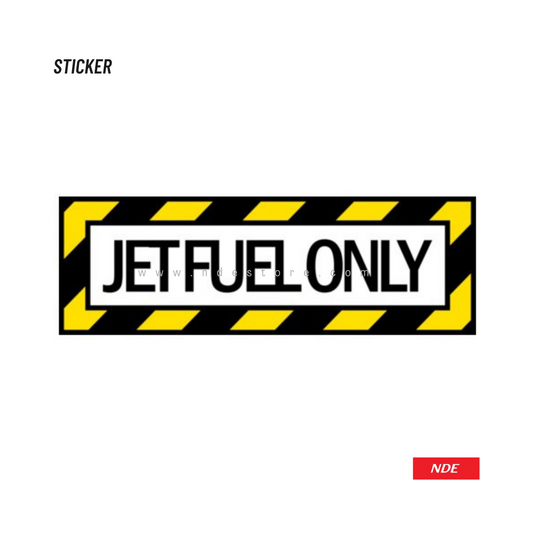 STICKER, JET FUEL ONLY