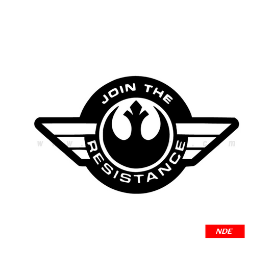 STICKER, STARWARS JOIN THE RESISTANCE