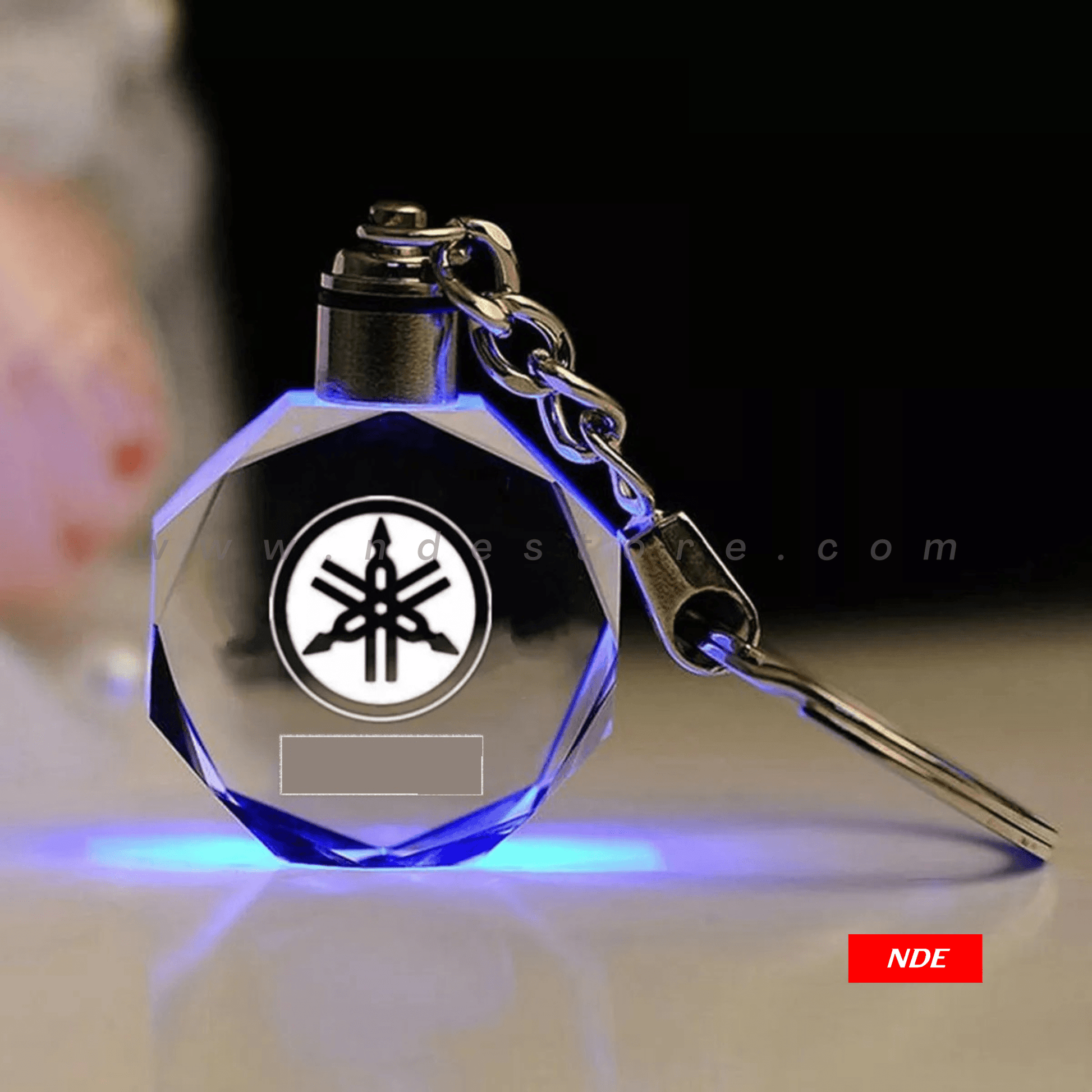 KEY CHAIN WITH LIGHT YAMAHA LOGO - ndestore.com