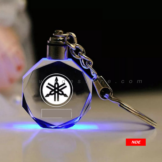 KEY CHAIN WITH LIGHT YAMAHA LOGO - ndestore.com