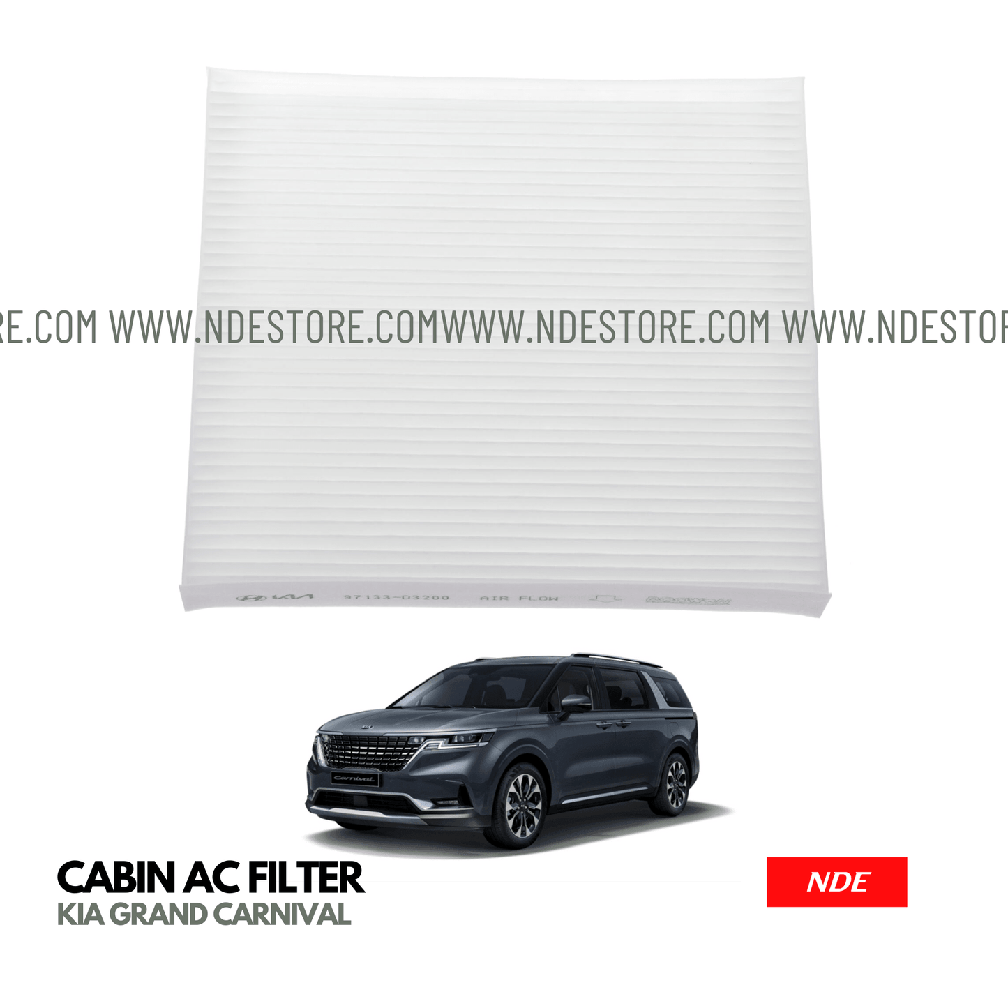 CABIN AIR FILTER AC FILTER GENUINE FOR KIA GRAND CARNIVAL (KIA GENUINE PART) - ndestore.com