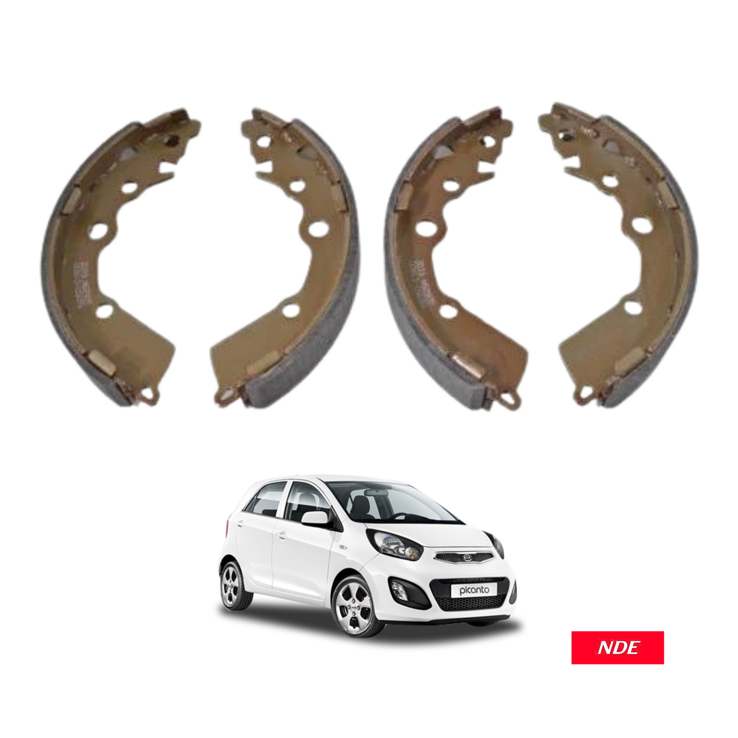 BRAKE, BRAKE SHOE REAR FOR KIA PICANTO (MADE IN KOREA)