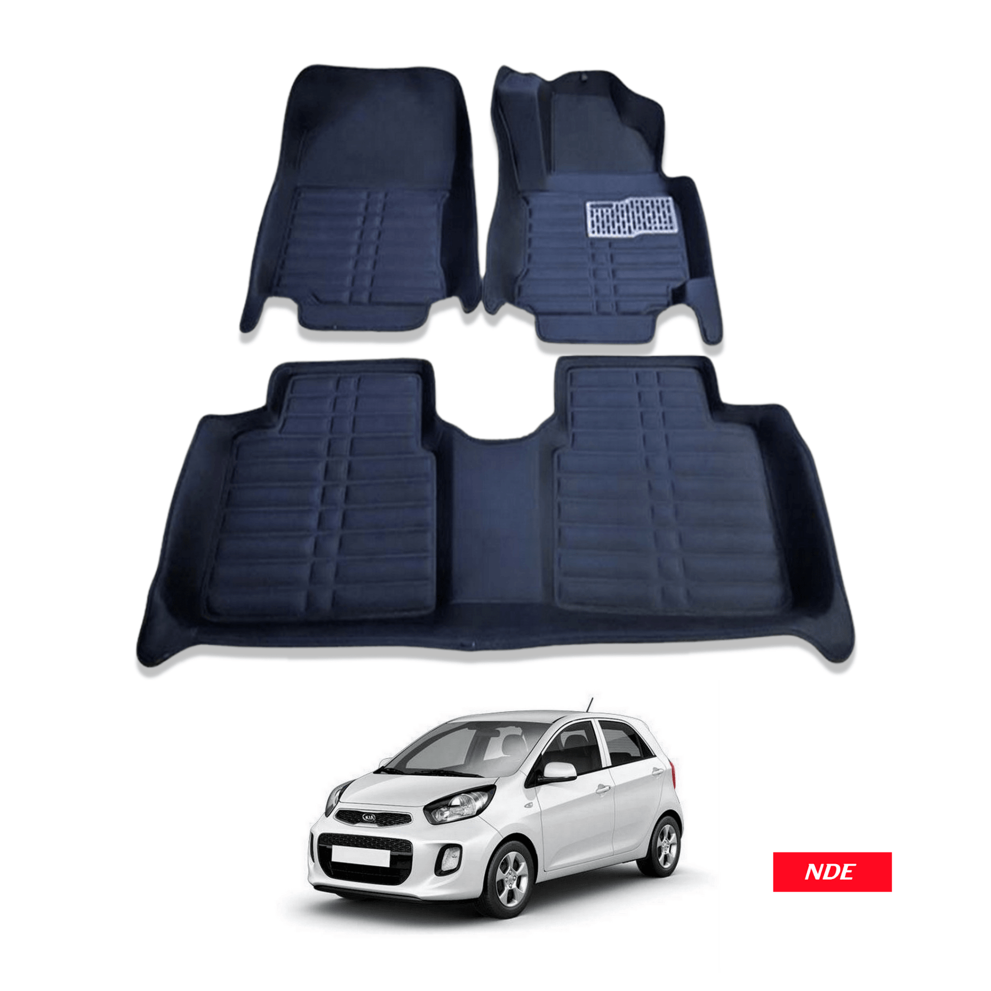 FLOOR MAT 5D STYLE FOR KIA PICANTO - ndestore.com