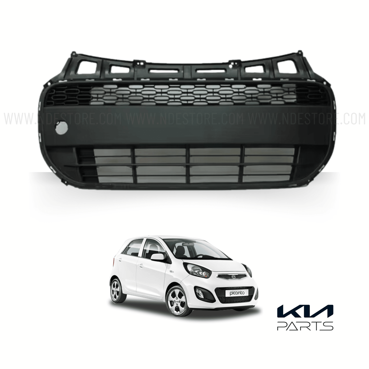 BUMPER GRILL ASSY FRONT FOR KIA PICANTO - ndestore.com