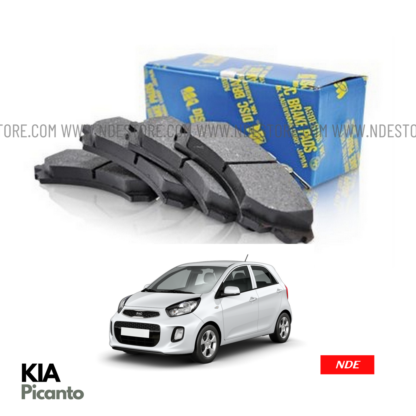 BRAKE DISC PAD FRONT FOR KIA PICANTO - MK JAPAN