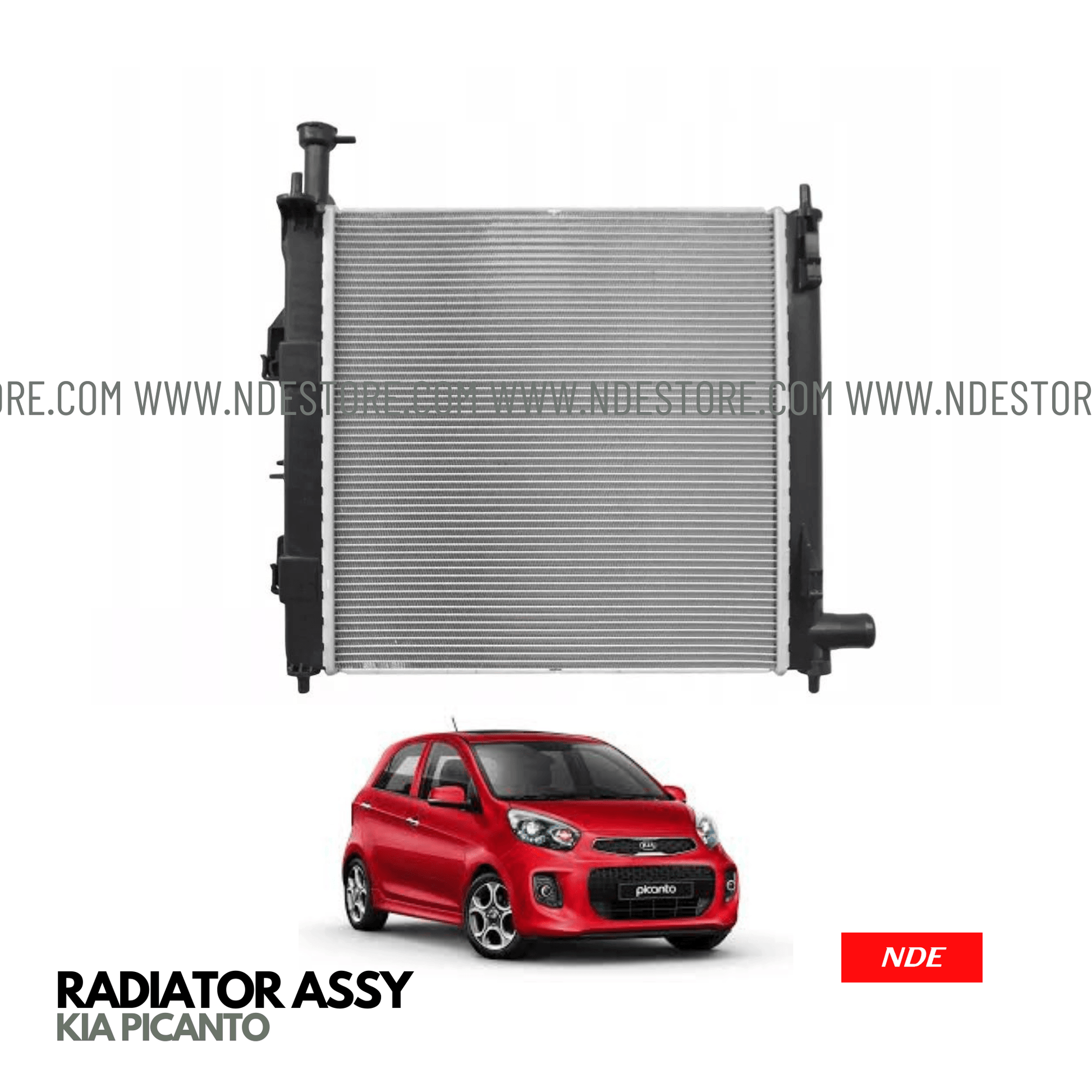 RADIATOR ASSY GENUINE FOR KIA PICANTO - ndestore.com