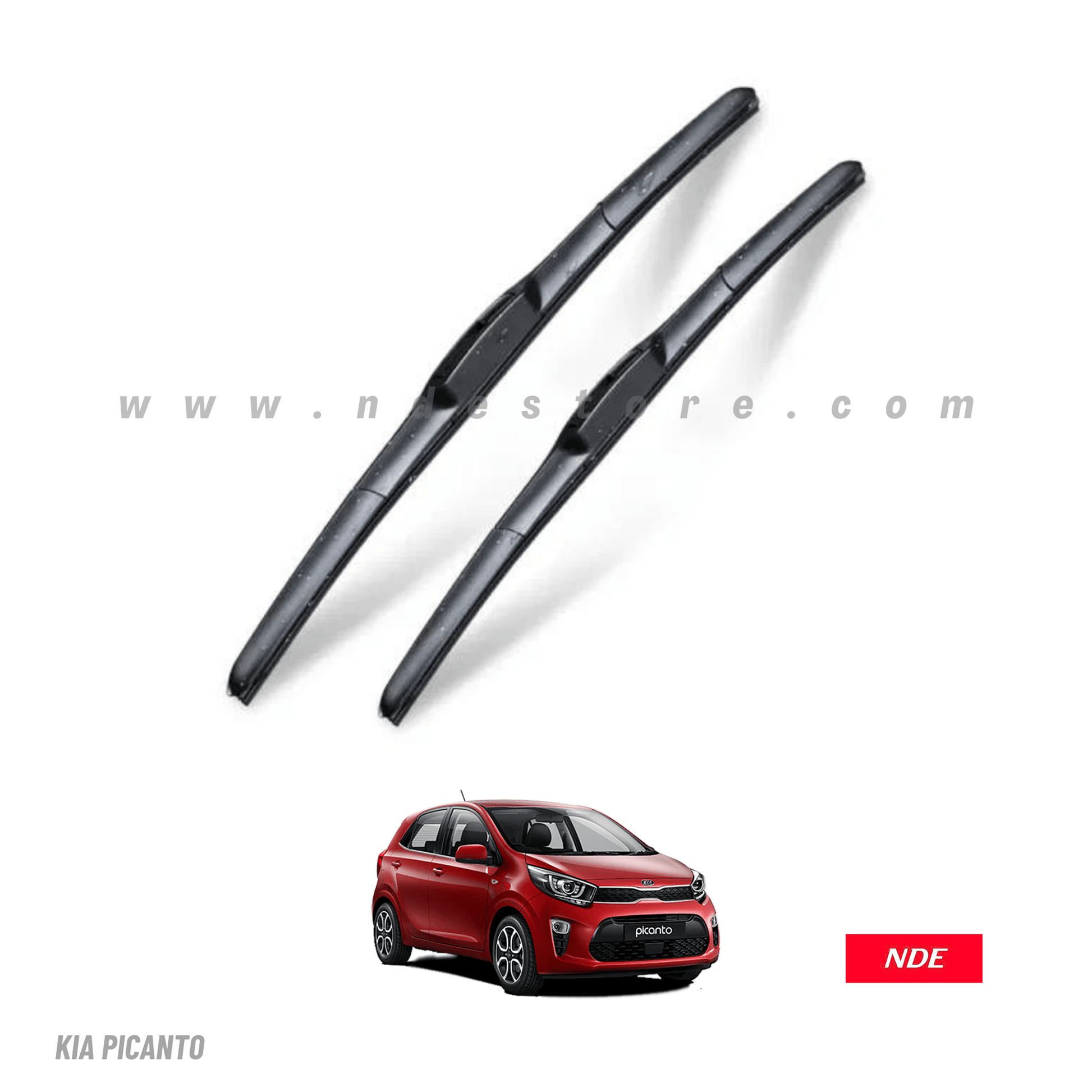 WIPER BLADE AERODYNAMIC TYPE FOR KIA PICANTO - ndestore.com