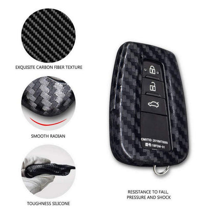 KEY COVER CARBON FIBER STYLE KIA SPORTAGE ALPHA