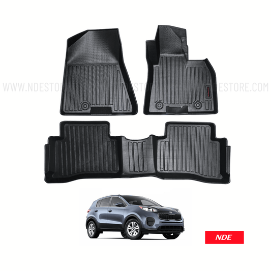 FLOOR MAT TPE STYLE PREMIUM QUALITY FOR KIA SPORTAGE - ndestore.com