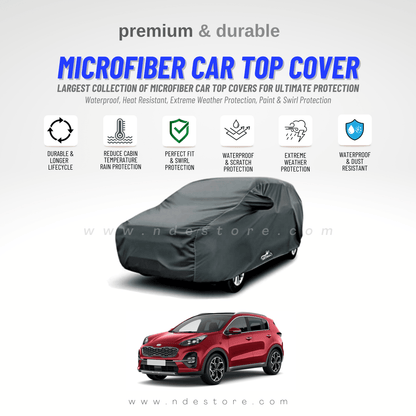 TOP COVER MICROFIBER PREMIUM QUALITY FOR KIA SPORTAGE - ndestore.com