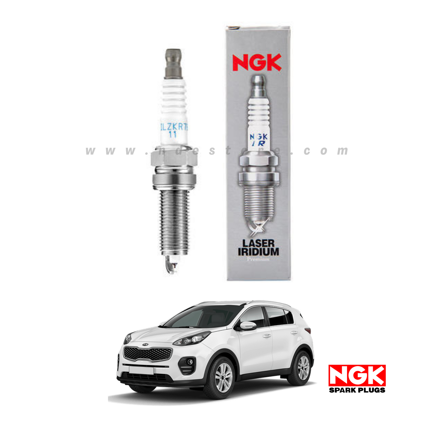 SPARK PLUG IRIDIUM NGK FOR KIA SPORTAGE