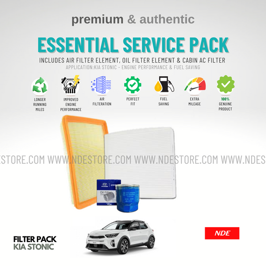 ESSENTIAL FILTER PACK FOR KIA STONIC