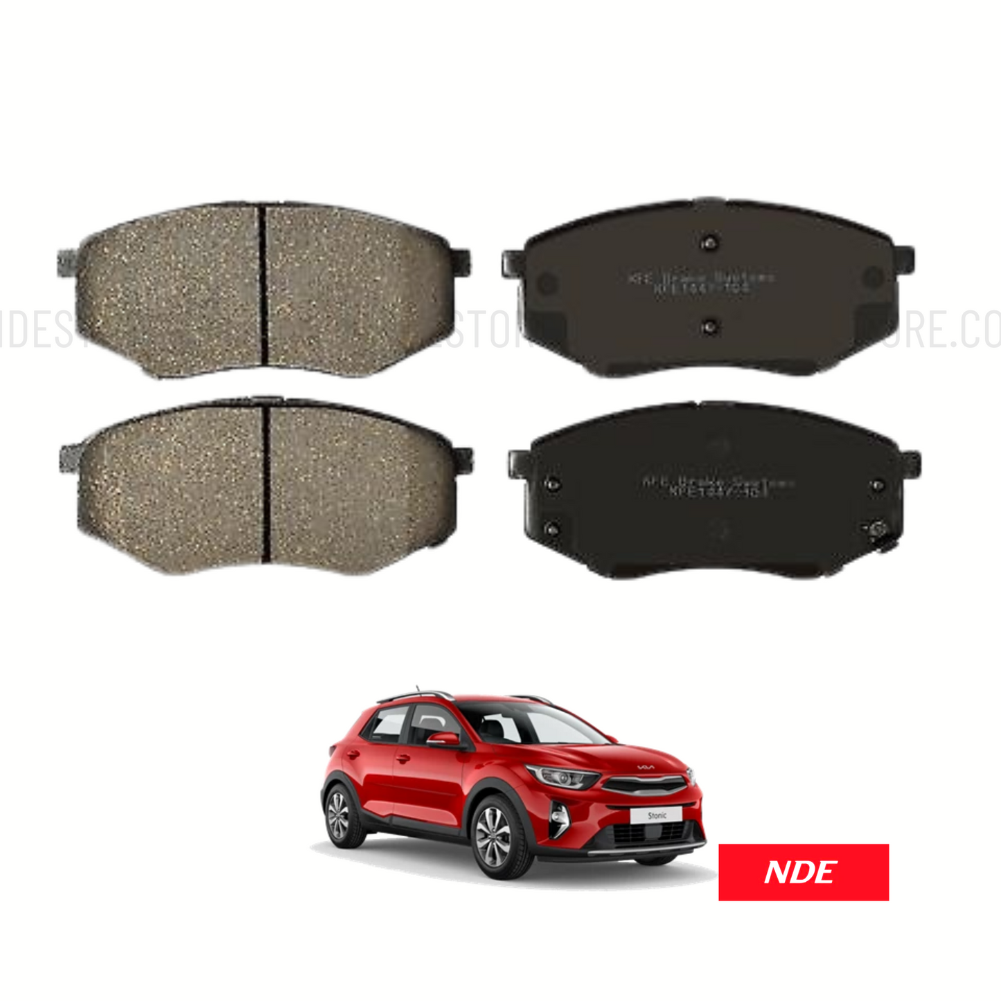 BRAKE DISC PAD SET FRONT GENUINE FOR KIA STONIC