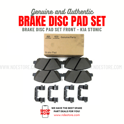 BRAKE DISC PAD SET REAR GENUINE FOR FOR KIA STONIC