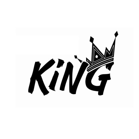 STICKER, KING CROWN