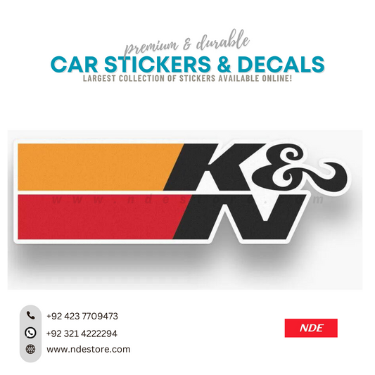 STICKER K&N (K008)