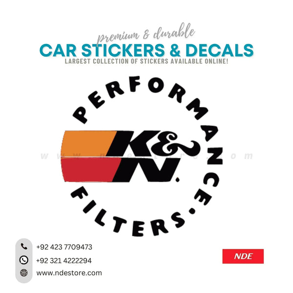 STICKER K&N (K009) - NDE STORE