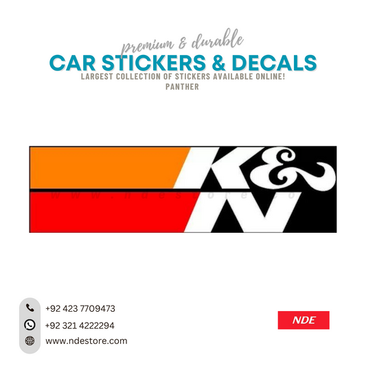 STICKER K&N (K007)