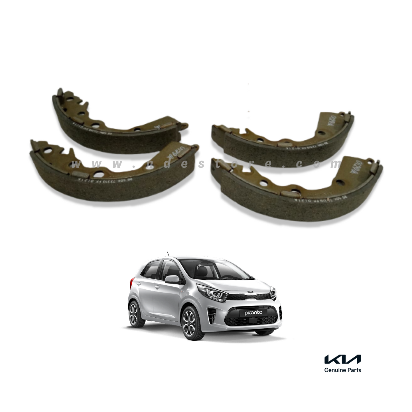 BRAKE, BRAKE SHOE REAR FOR KIA PICANTO (KIA GENUINE PART)