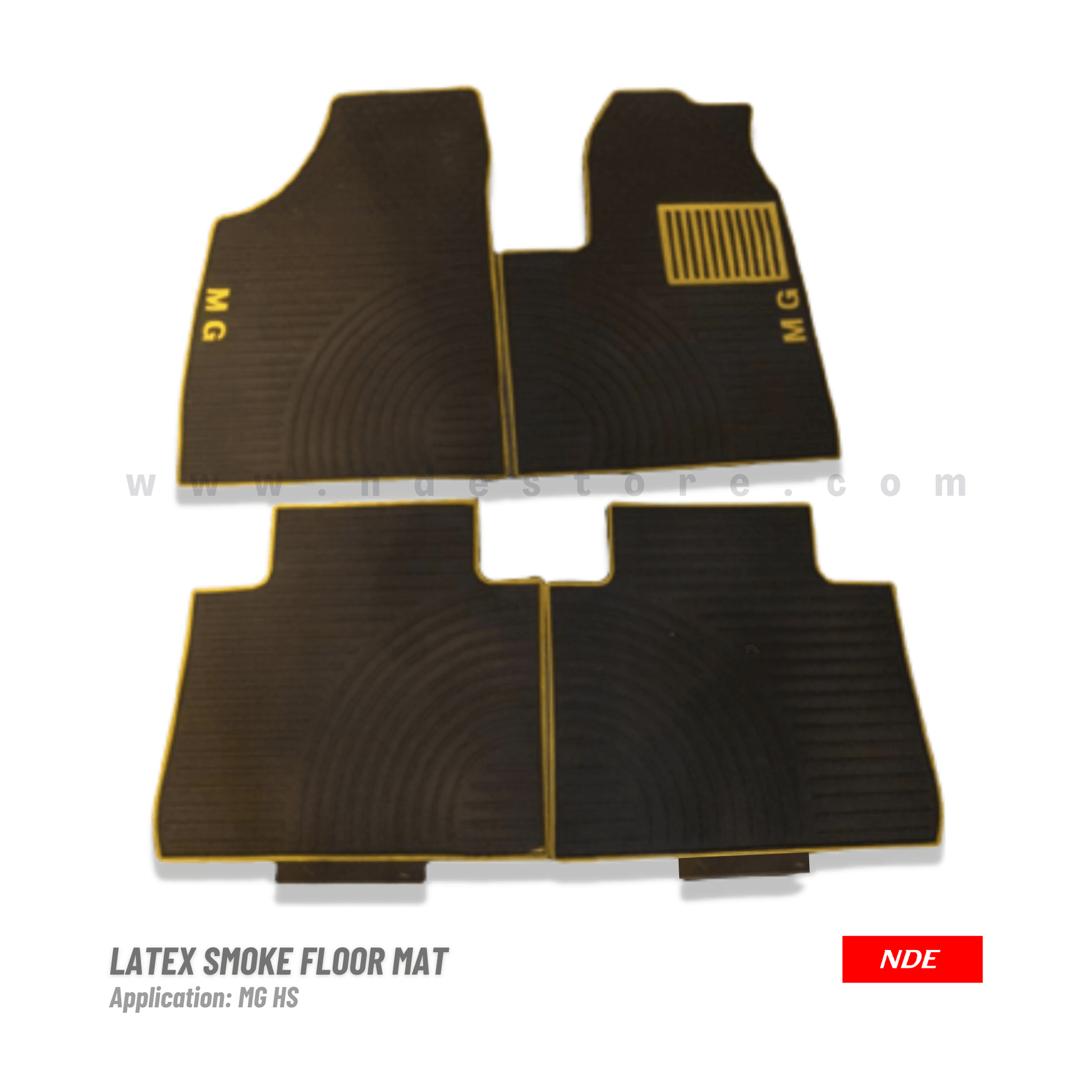 FLOOR MAT RUBBER / LATEX SMOKE TYPE FOR MG HS (IMPORTED) - ndestore.com