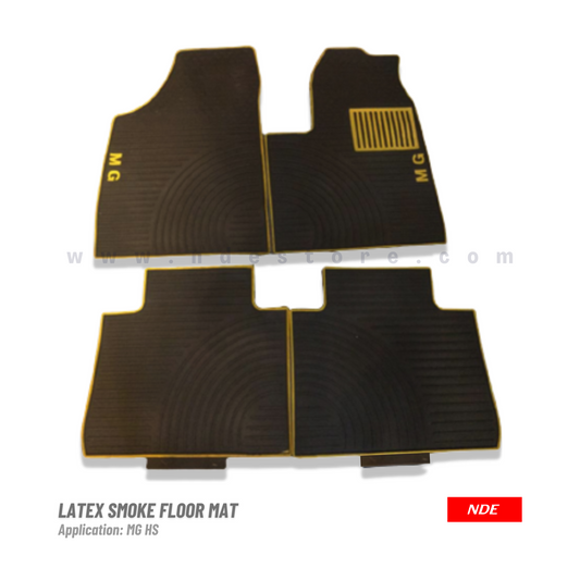 FLOOR MAT RUBBER / LATEX SMOKE TYPE FOR MG HS (IMPORTED)