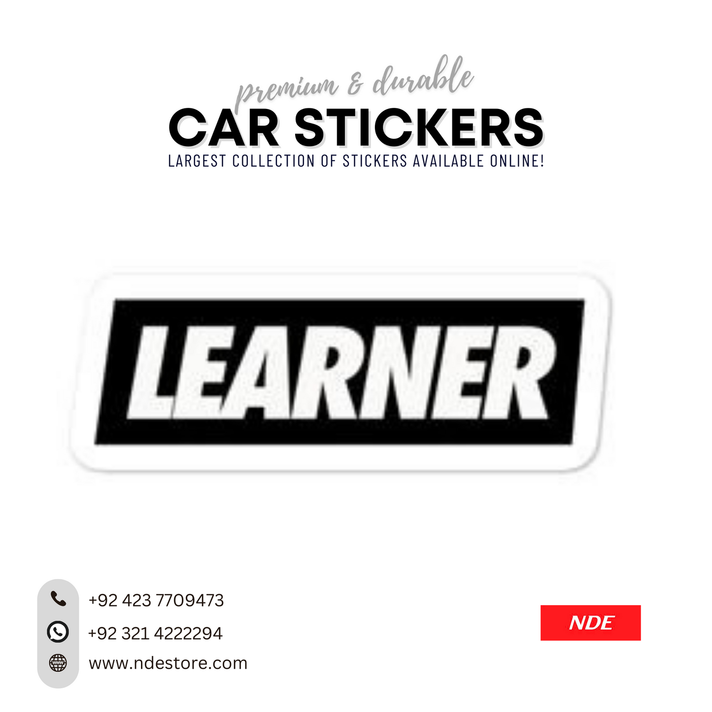 STICKER LEARNER