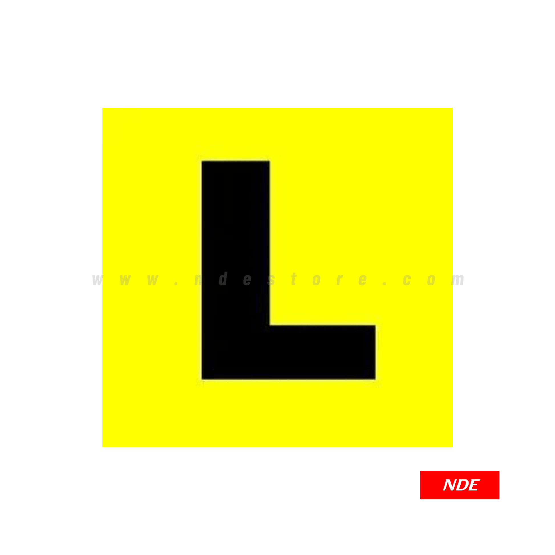 STICKER, LEARNER DRIVER (YELLOW) - ndestore.com