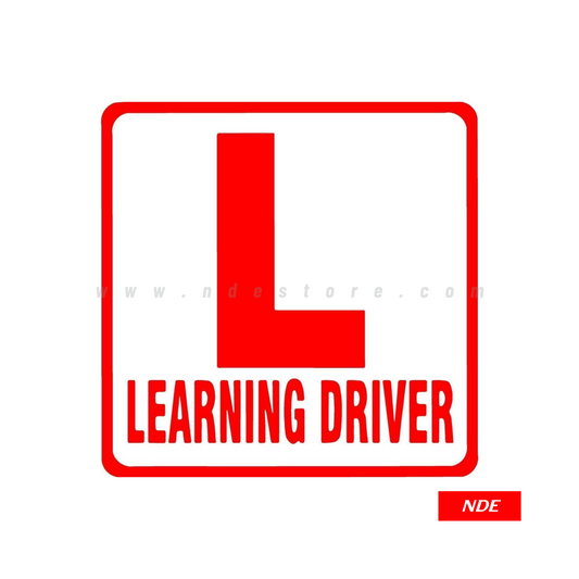 STICKER, LEARNER DRIVER - ndestore.com