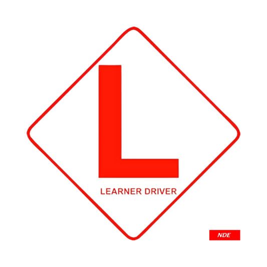 STICKER, LEARNER DRIVER