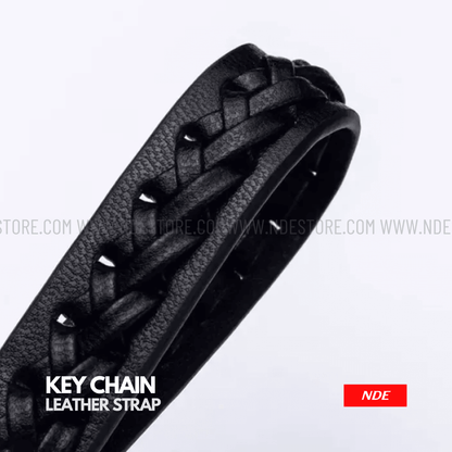 KEY CHAIN LEATHER STRAP WITH KIA LOGO - ndestore.com