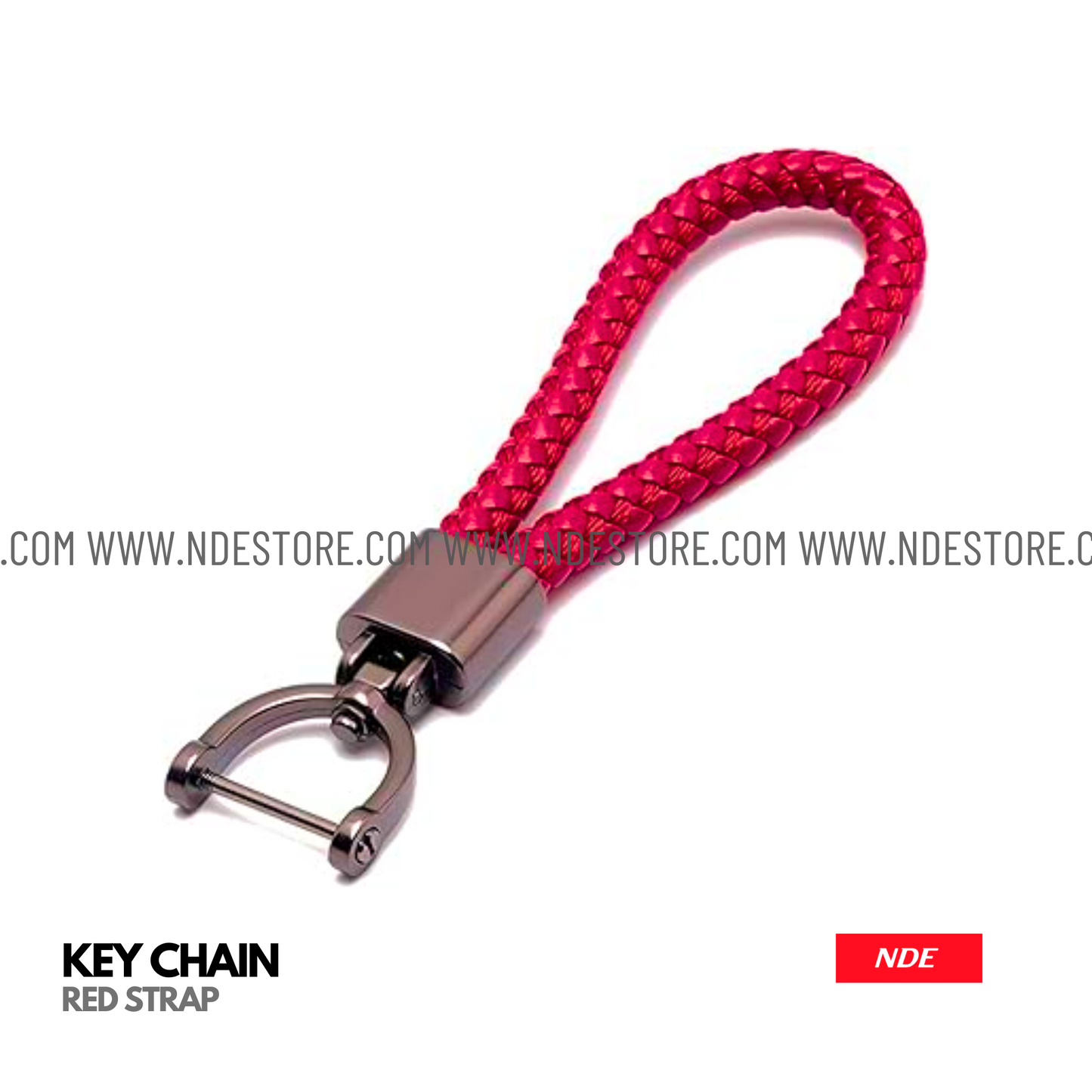 KEYCHAIN STRAP RED - ndestore.com