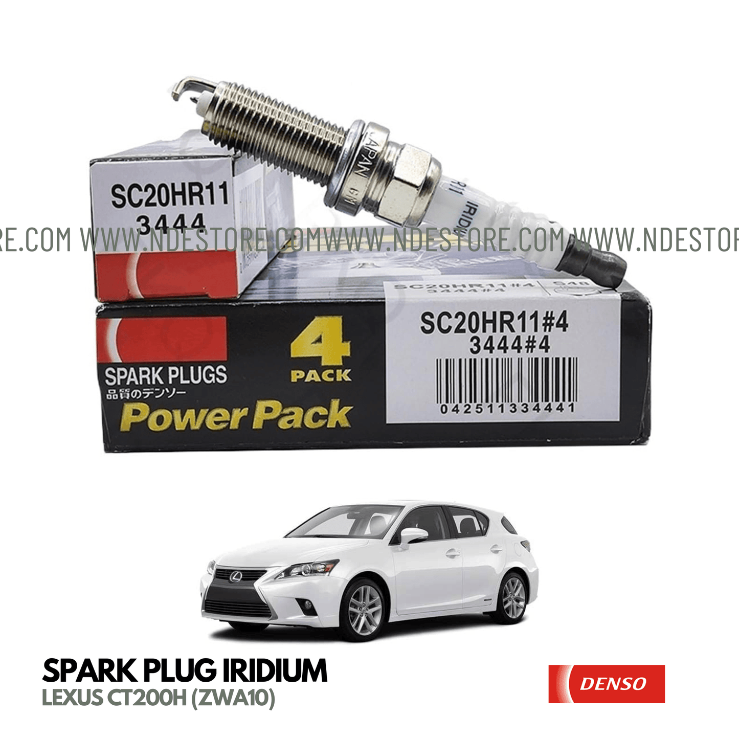 SPARK PLUG IRIDIUM FOR LEXUS CT200H (2011-ONWARD) - ndestore.com