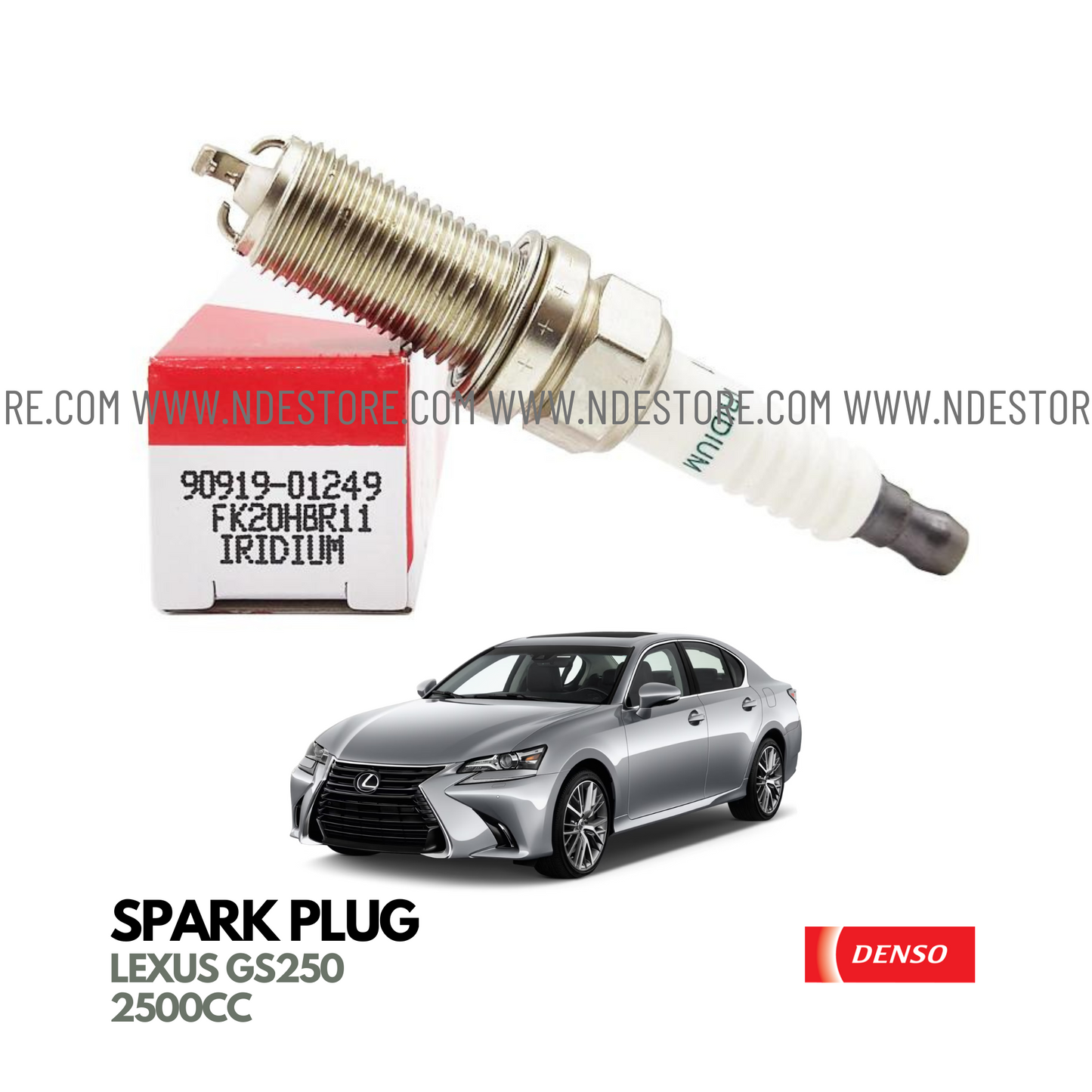 SPARK PLUG DENSO IRIDIUM FOR LEXUS GS250