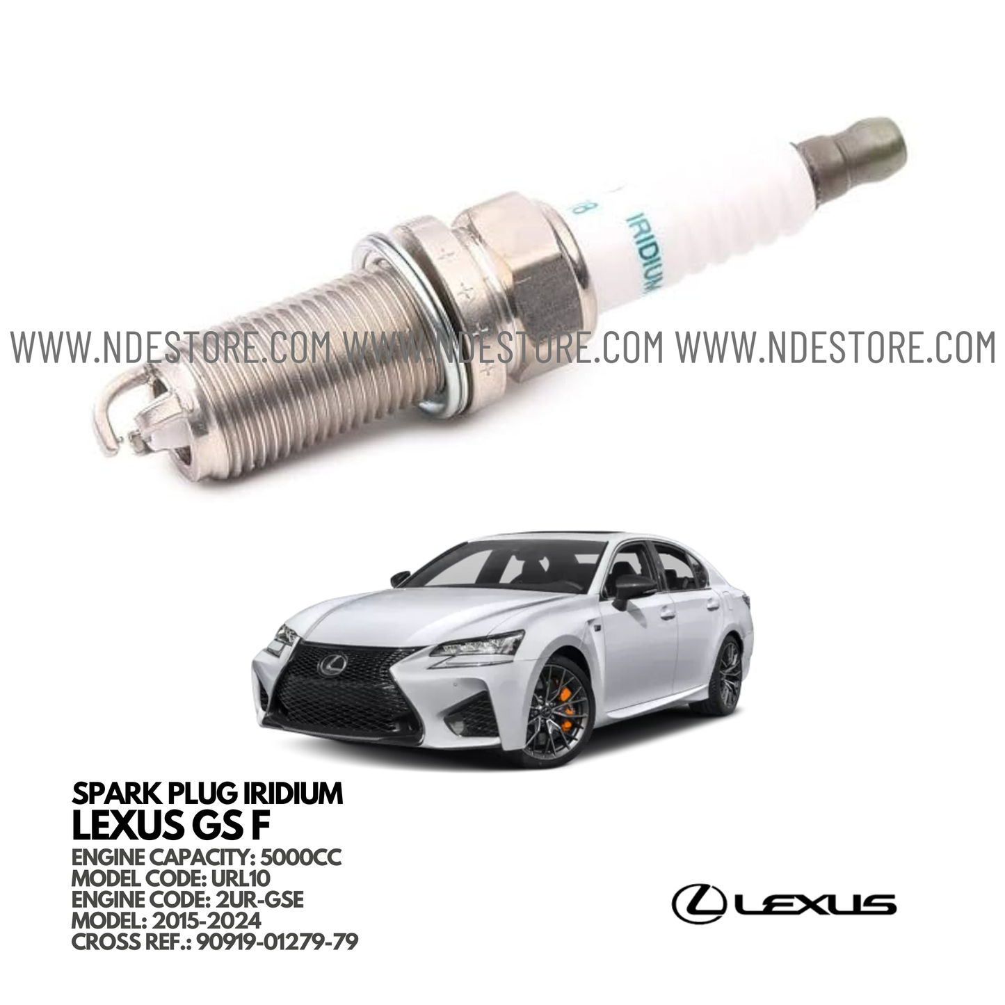 SPARK PLUG DENSO FOR LEXUS GS F