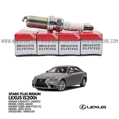 SPARK PLUG DENSO FOR LEXUS IS200t - ndestore.com