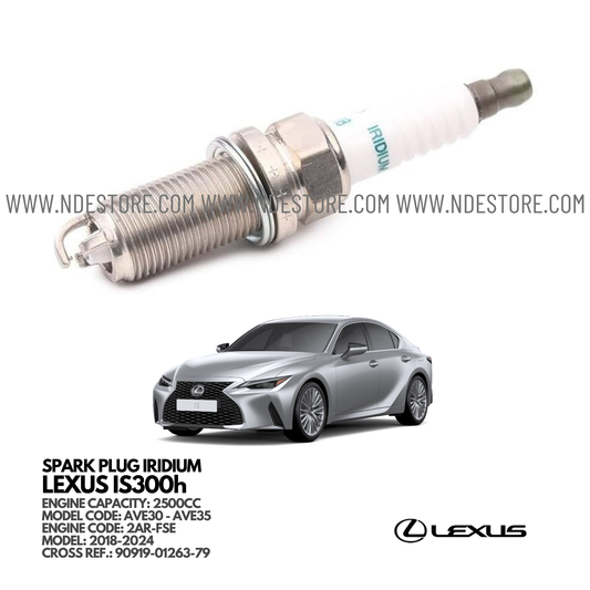 SPARK PLUG DENSO FOR LEXUS IS300h - ndestore.com