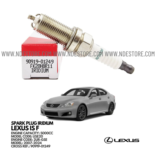 SPARK PLUG DENSO FOR LEXUS IS F - ndestore.com