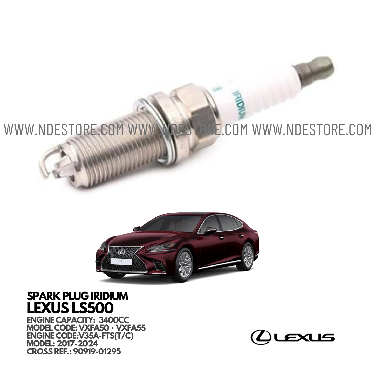 SPARK PLUG DENSO FOR LEXUS LS500