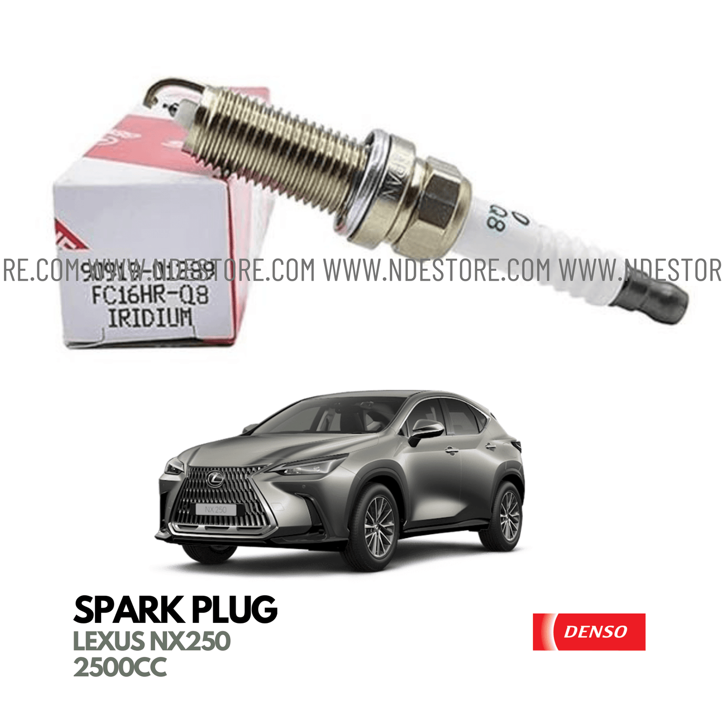 SPARK PLUG DENSO IRIDIUM FOR LEXUS NX250 - ndestore.com